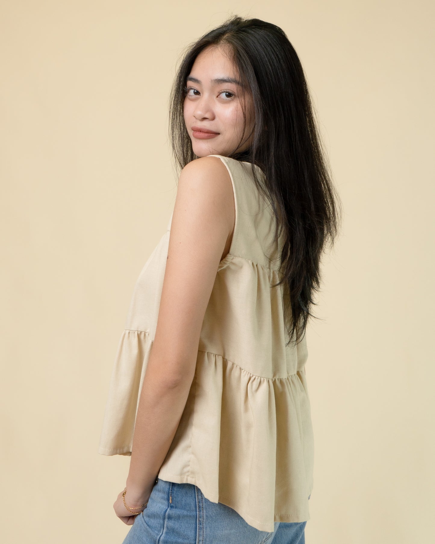 GRACIE Babydoll Top
