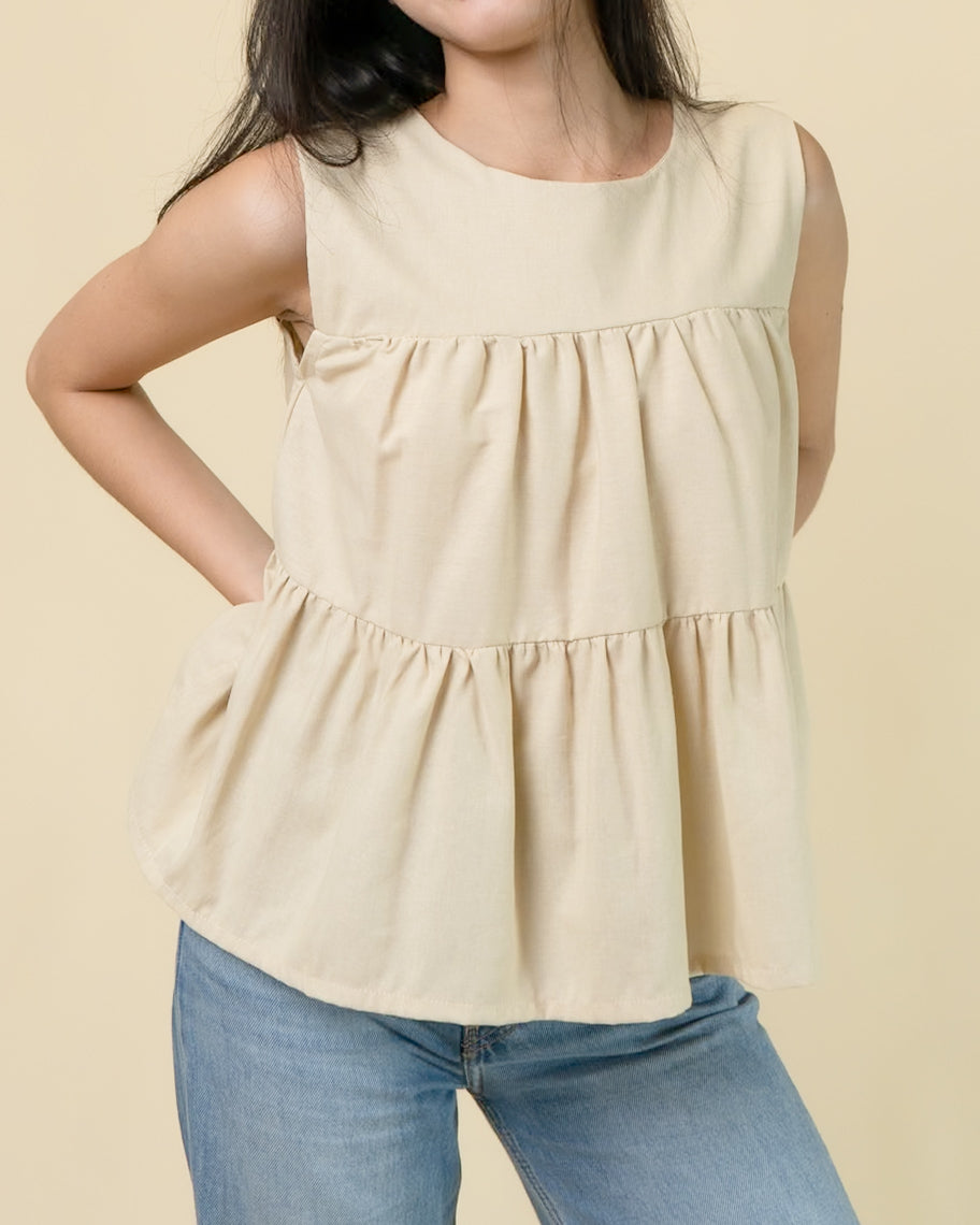 GRACIE Babydoll Top