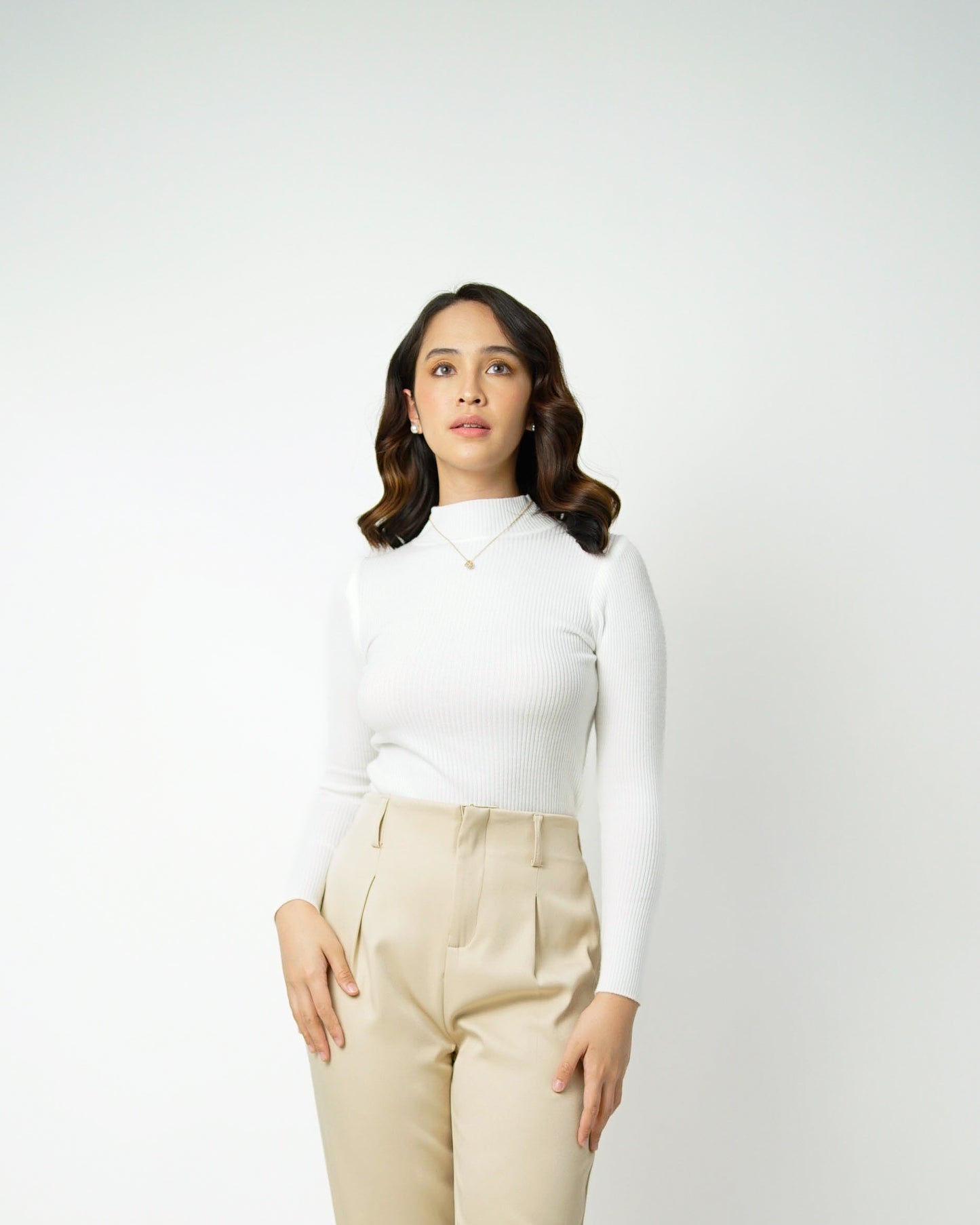 Wynona Knit Turtle Neck Top