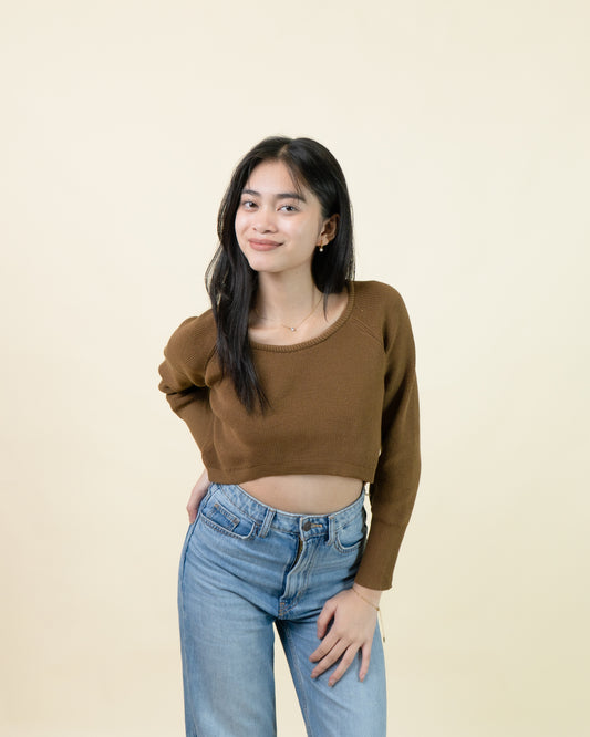 ROBBIE Crop Pullover