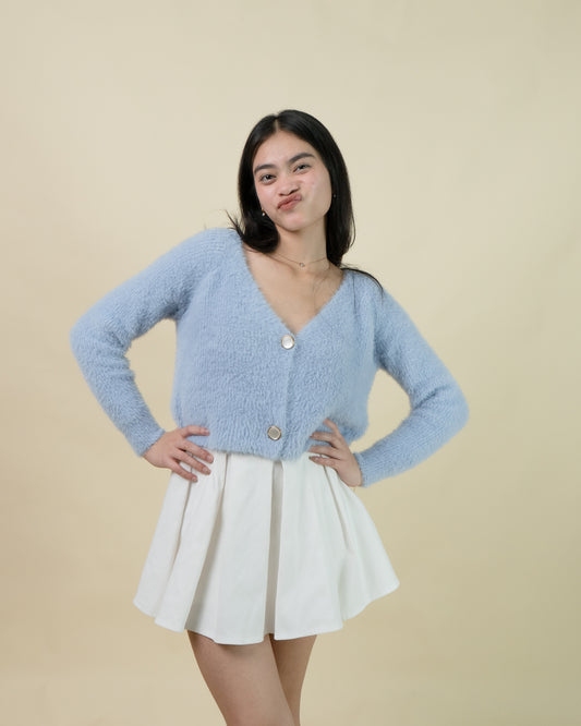 TATIANA Faux Fur Cardigan