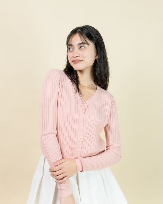 BAYLEE Rib Soft Knit Cardigan
