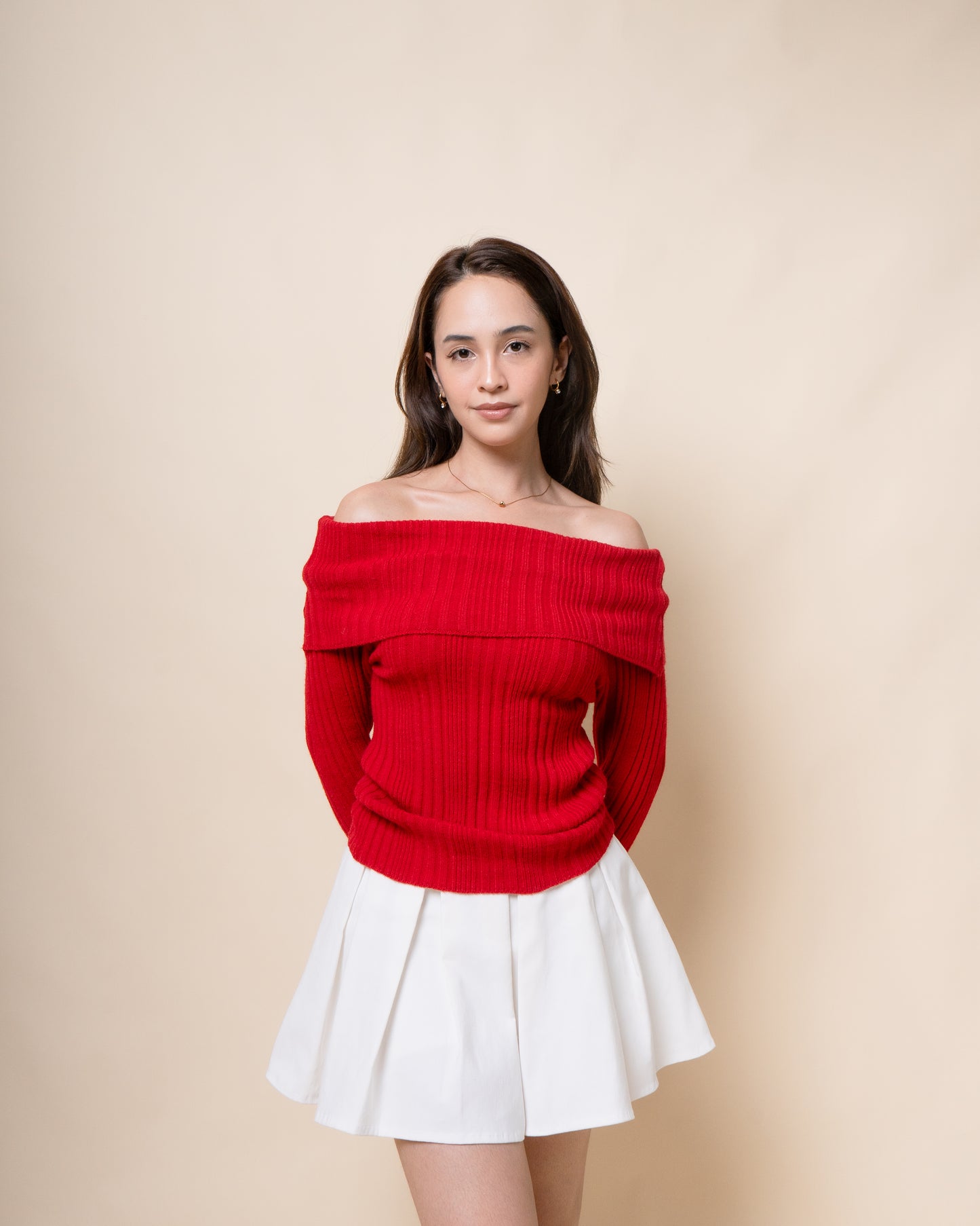 Vexx Off-Shoulder Knit Top