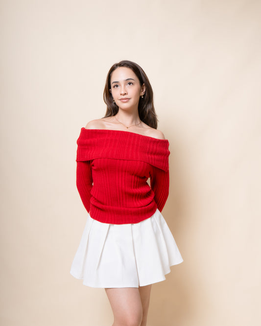 Vexx Off-Shoulder Knit Top
