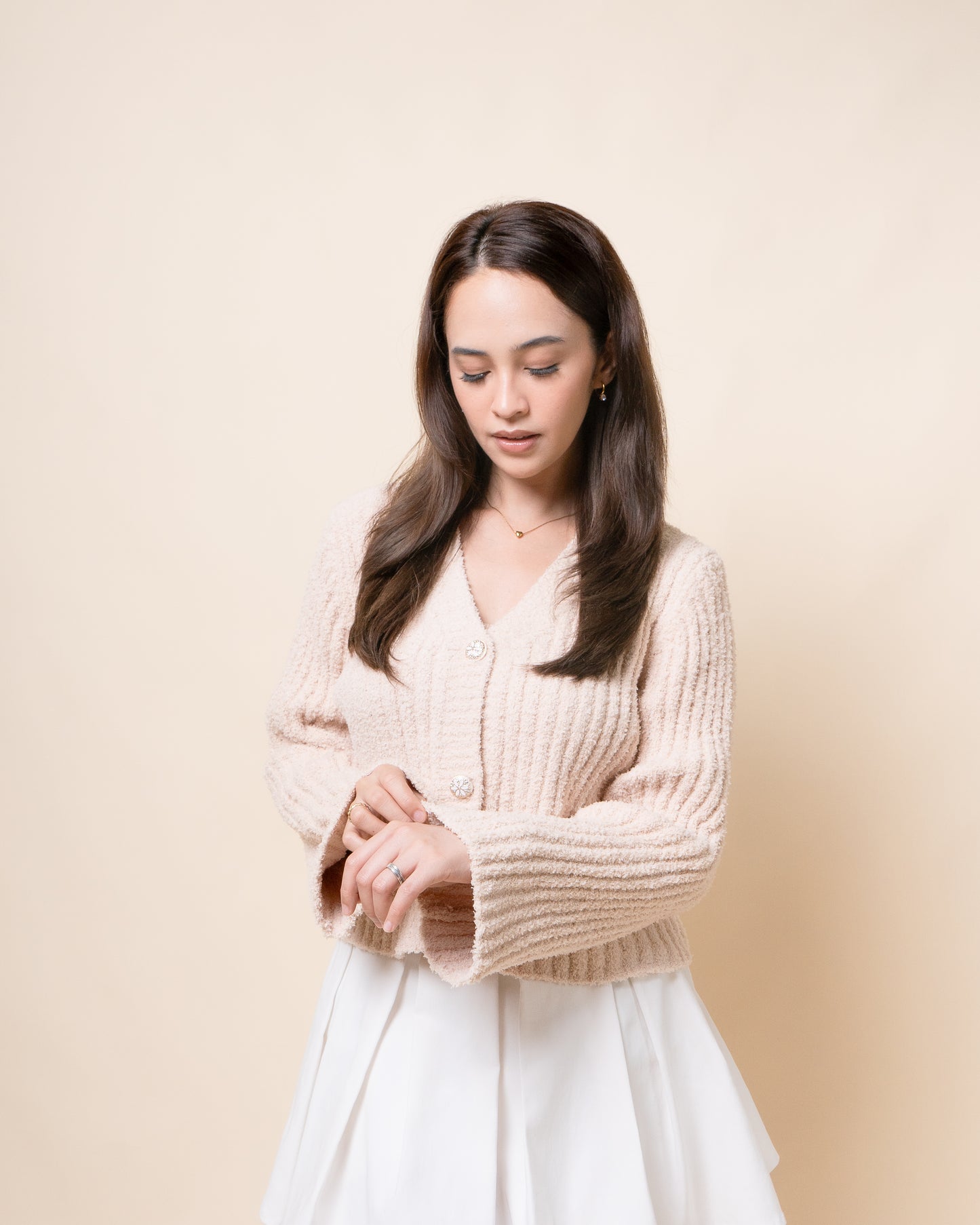 RYKA Ribbed Knit Cardigan