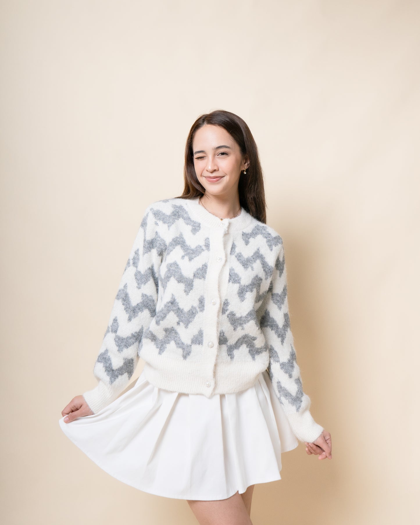 CIELA Wool Blend Cardigan