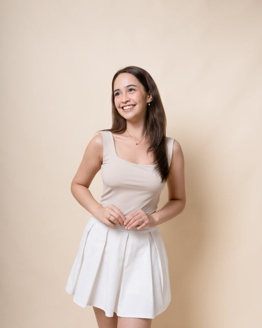 VALERIA Square Neck Top