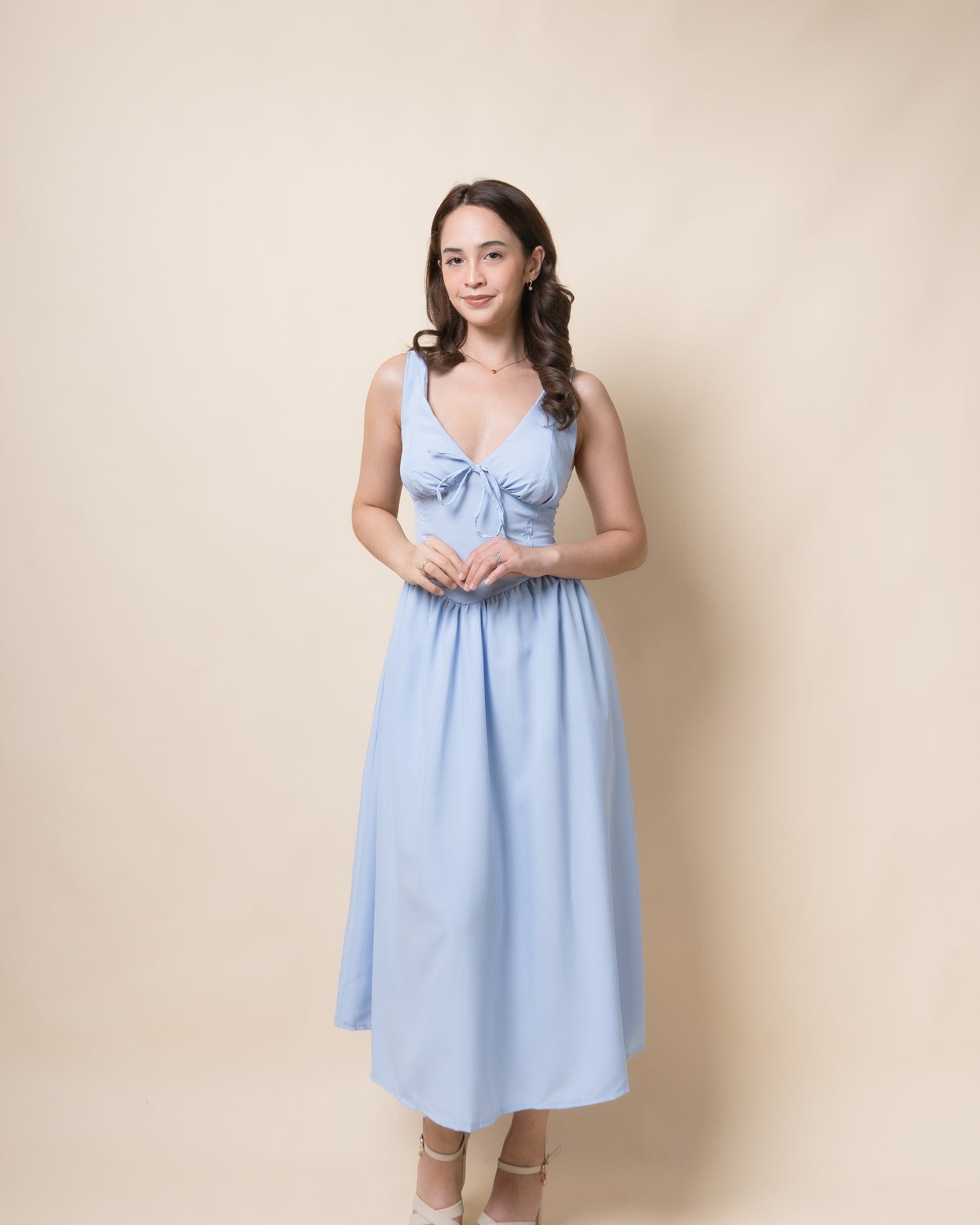 SAPPHIRE Bustier Maxi Dress