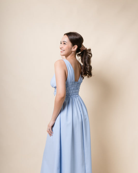 SAPPHIRE Bustier Maxi Dress