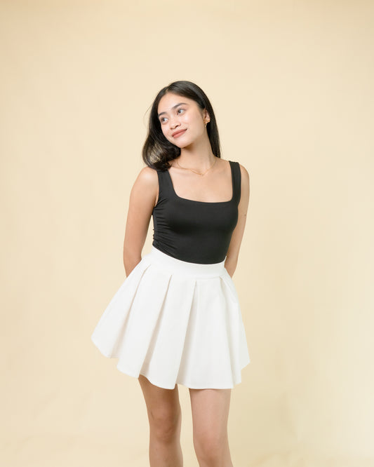 Laine Square Neck Basic Top