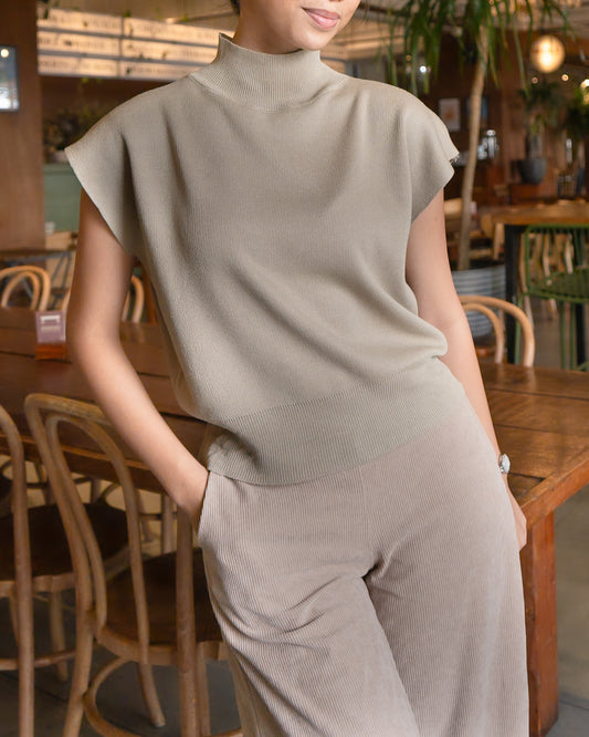 COLEEN Turtle Neck Top