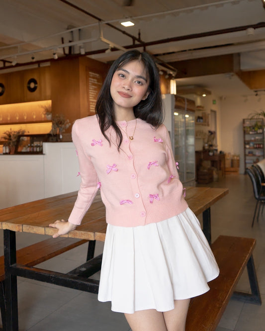 BARBETTE Ribbon Cardigan