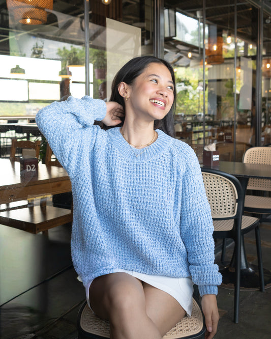 HARU Waffle Knit Pullover