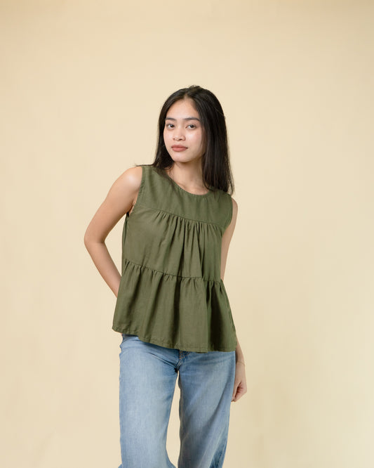 GRACIE Babydoll Top