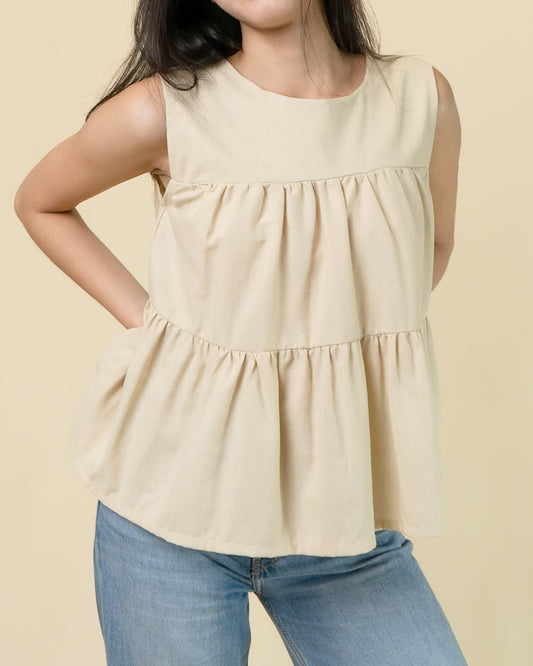 GRACIE Babydoll Top