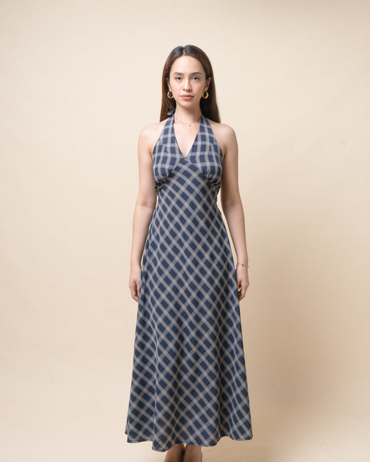 ARLET Halter Midi Dress