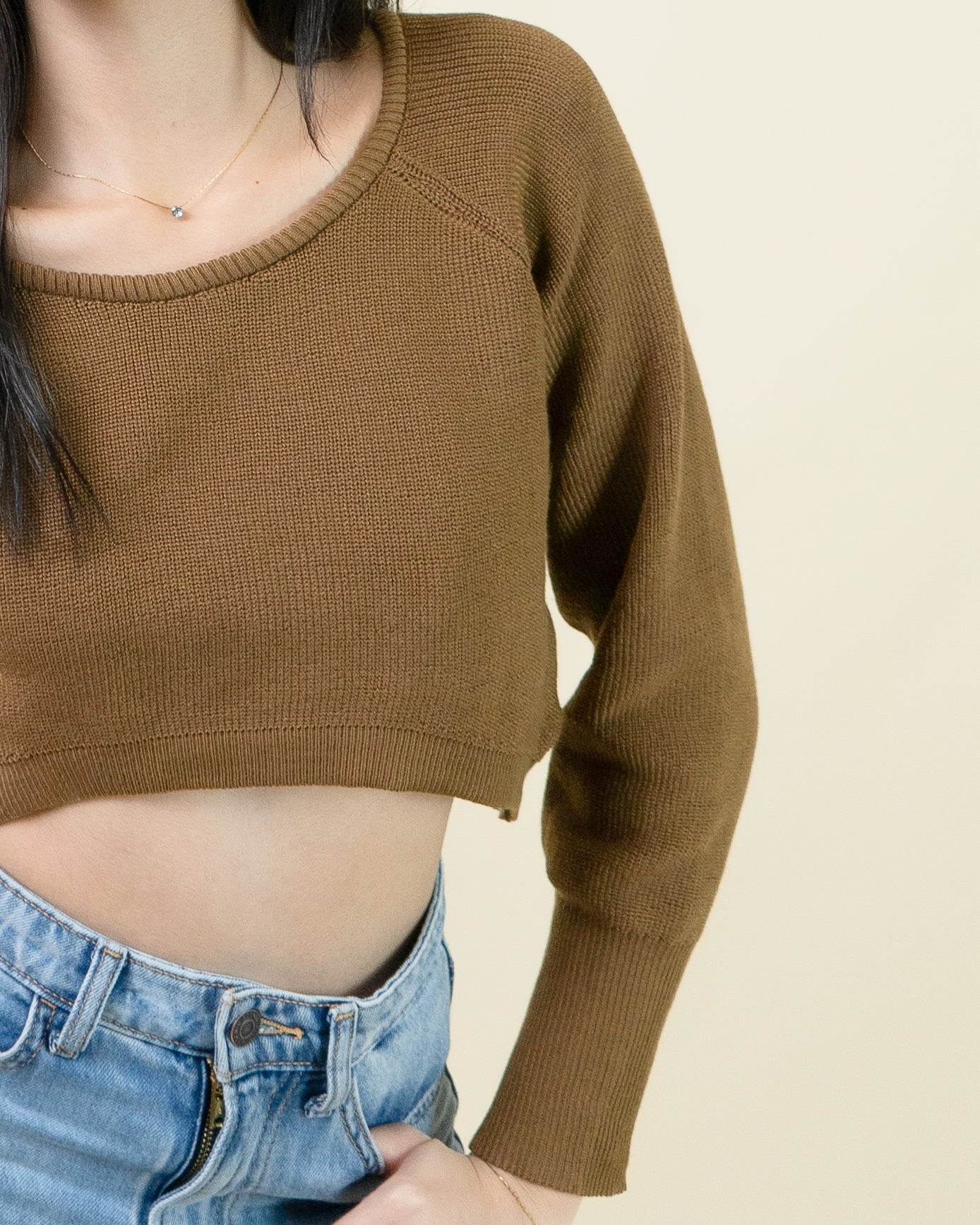 ROBBIE Crop Pullover