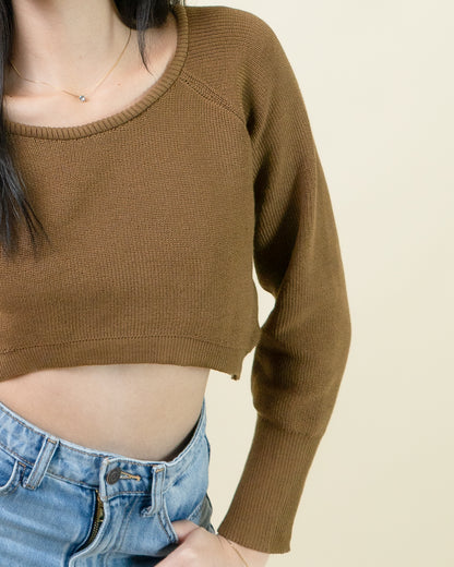 ROBBIE Crop Pullover