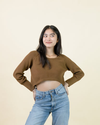 ROBBIE Crop Pullover