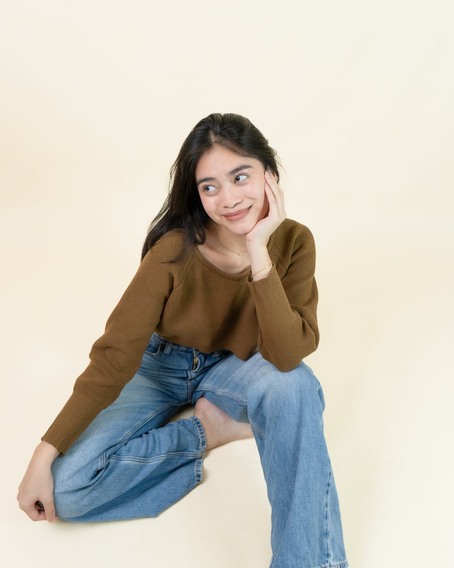 ROBBIE Crop Pullover
