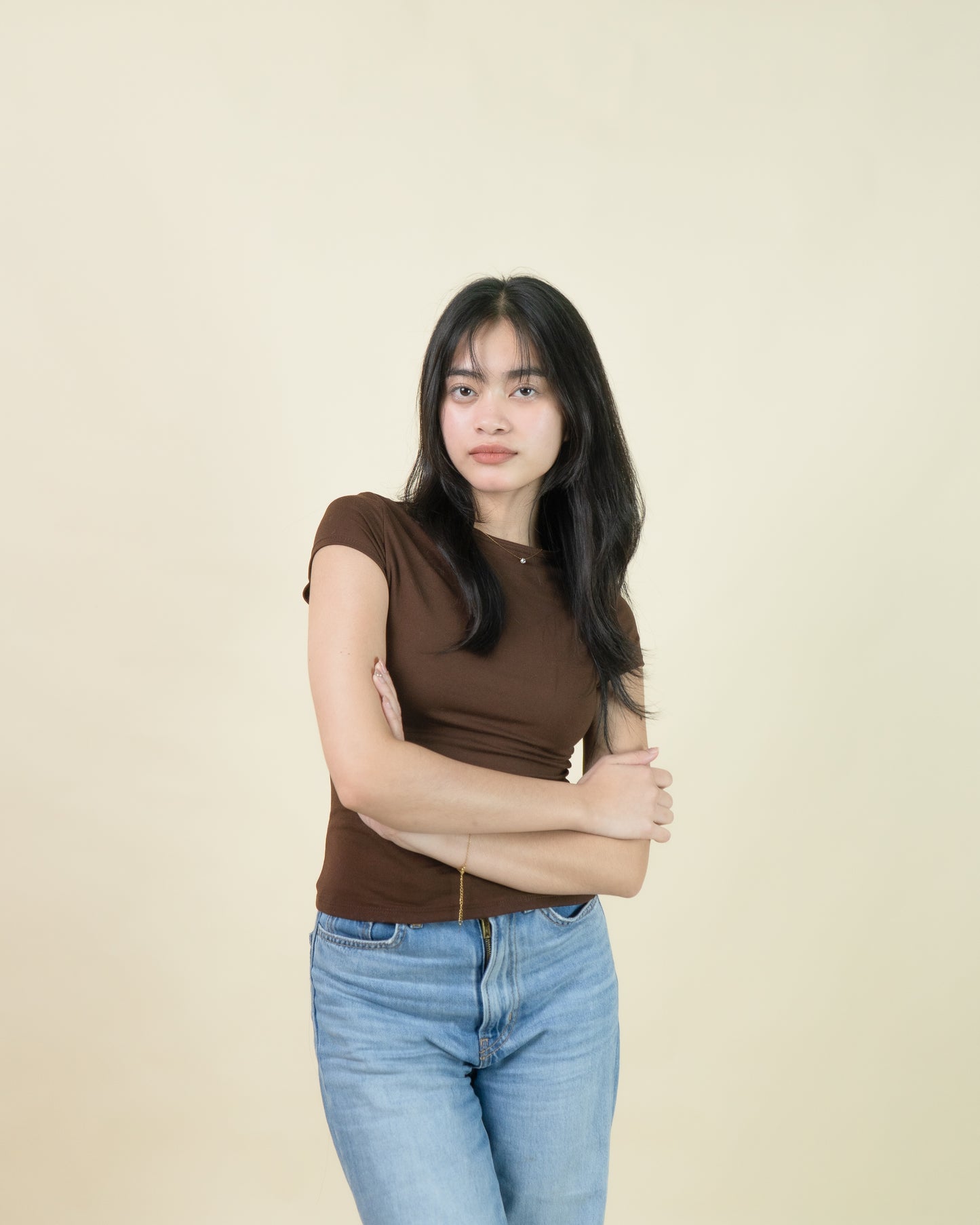 Ellen Body Hugging Basic Top