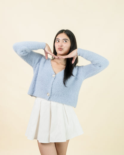 TATIANA Faux Fur Cardigan