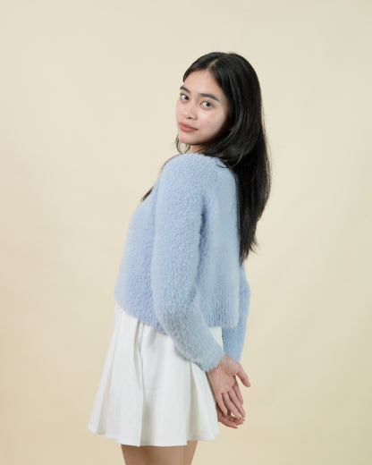 TATIANA Faux Fur Cardigan