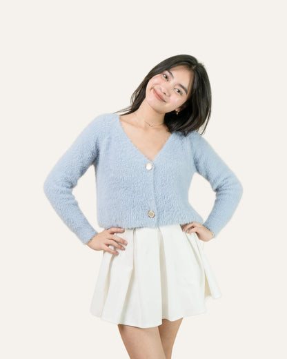 TATIANA Faux Fur Cardigan
