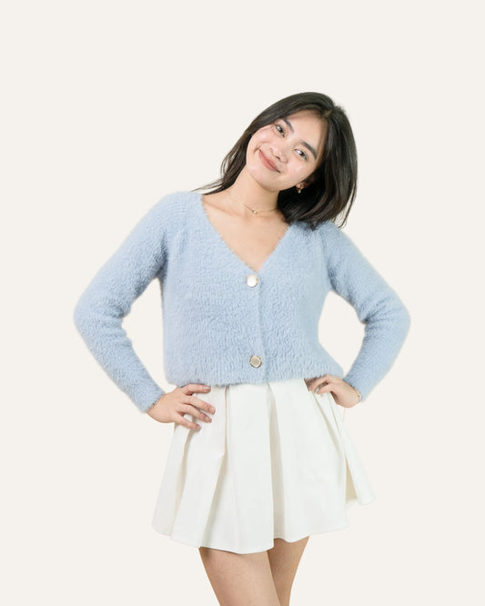 TATIANA Faux Fur Cardigan