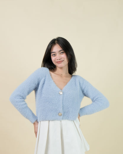 TATIANA Faux Fur Cardigan