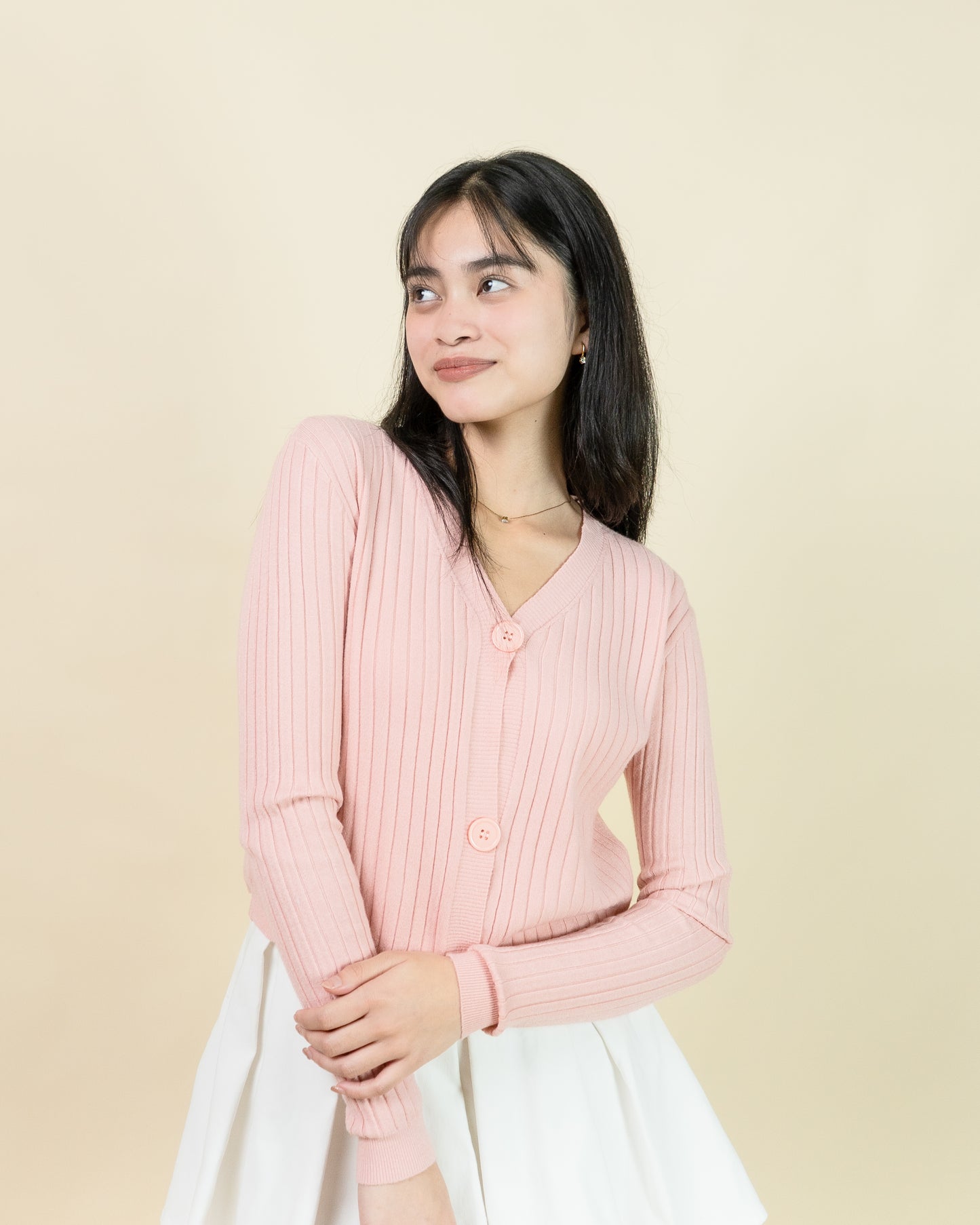 BAYLEE Rib Soft Knit Cardigan