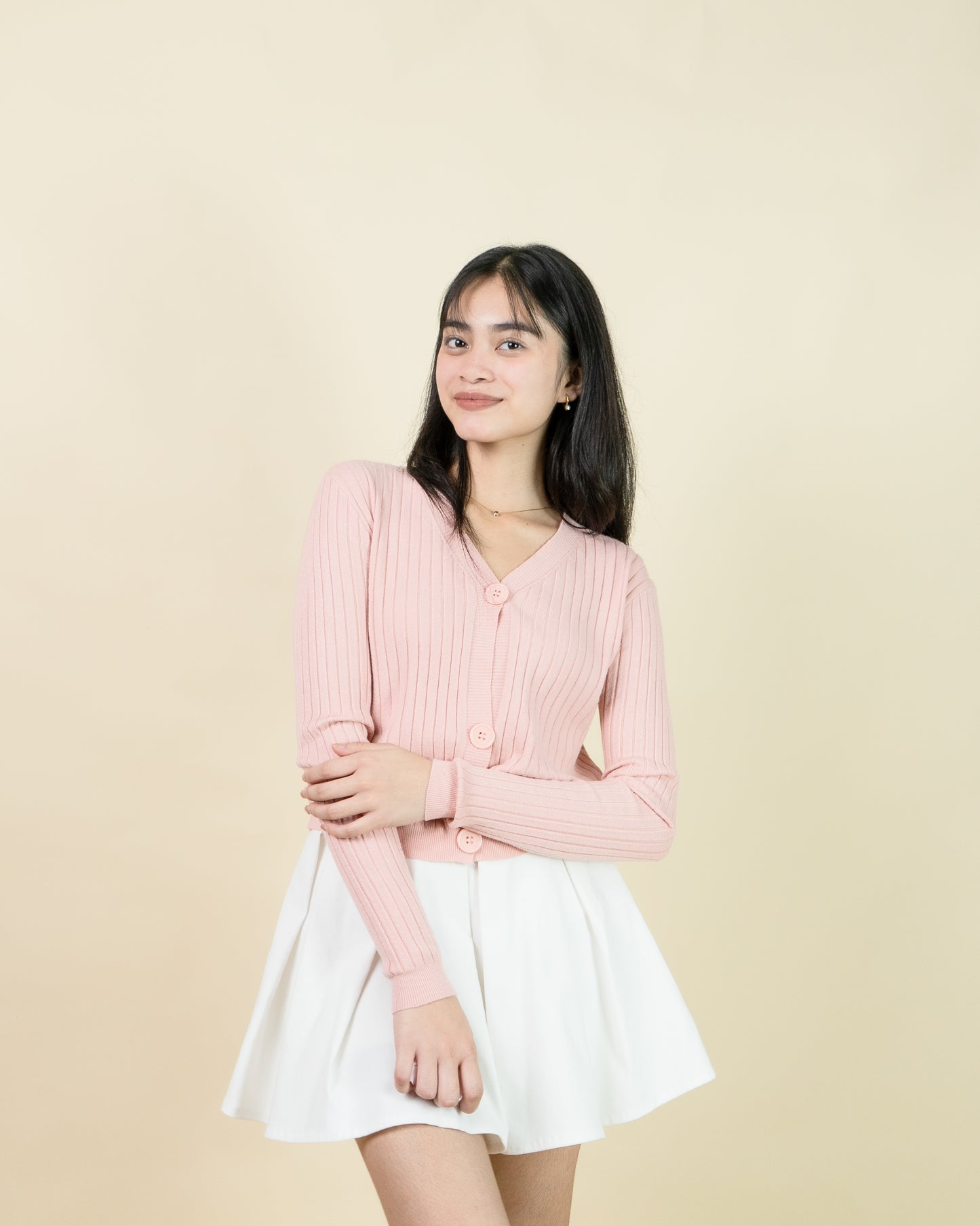 BAYLEE Rib Soft Knit Cardigan