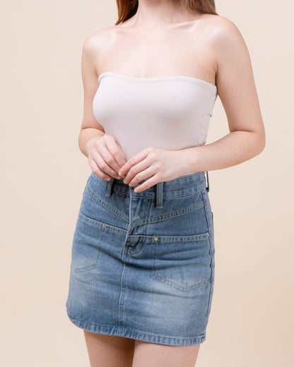THEO Denim Mini Skirt