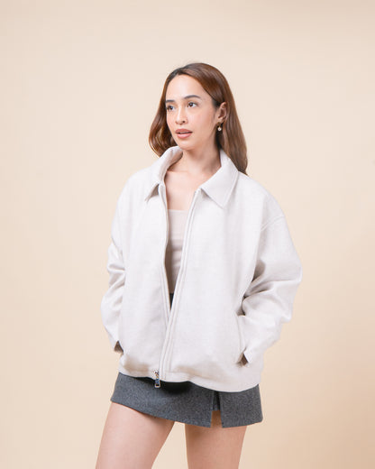BRIAR Oversized Zip Up Jacket