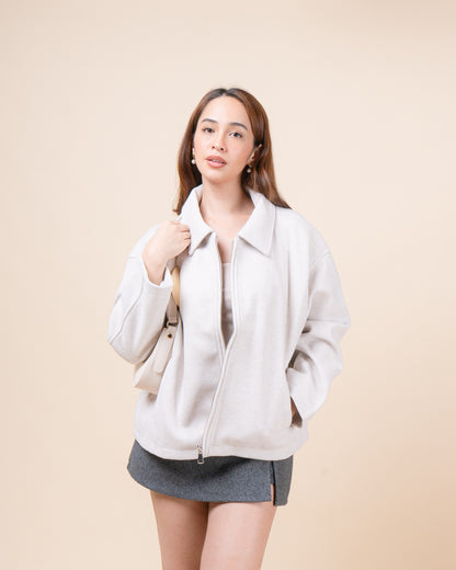 BRIAR Oversized Zip Up Jacket