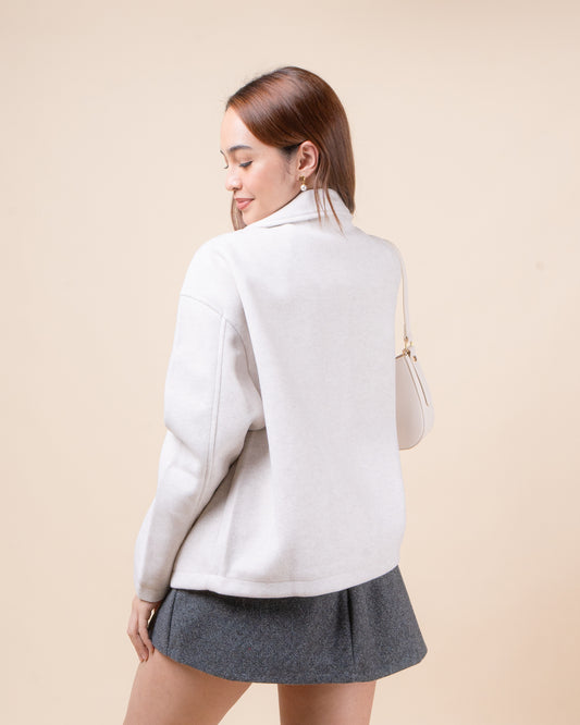 BRIAR Oversized Zip Up Jacket