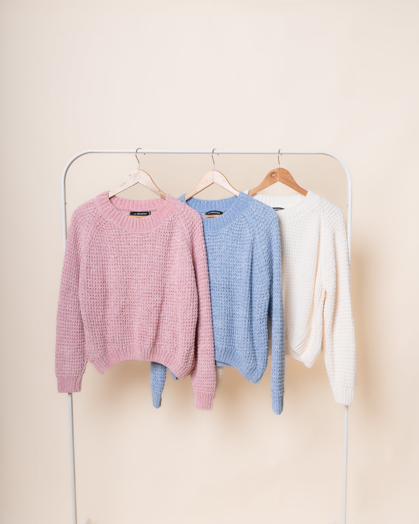 HARU Waffle Knit Pullover