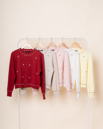 MIYU Mushroom Knit Cardigan