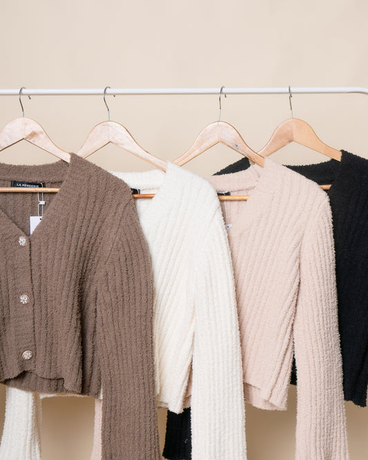 RYKA Ribbed Knit Cardigan