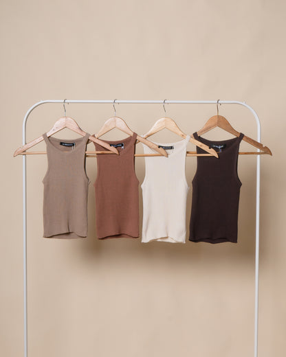 NOELLE Knit Tank Top
