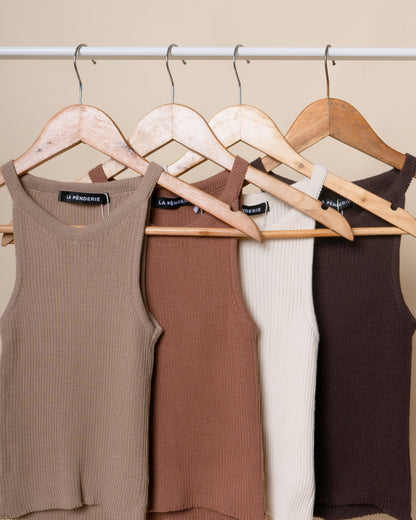 NOELLE Knit Tank Top