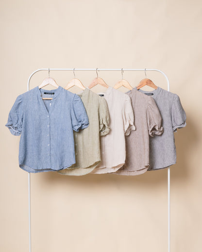 SEVRA Linen Top