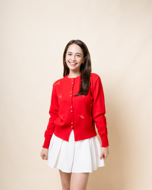 DIVARA Butterfly Knit Cardigan