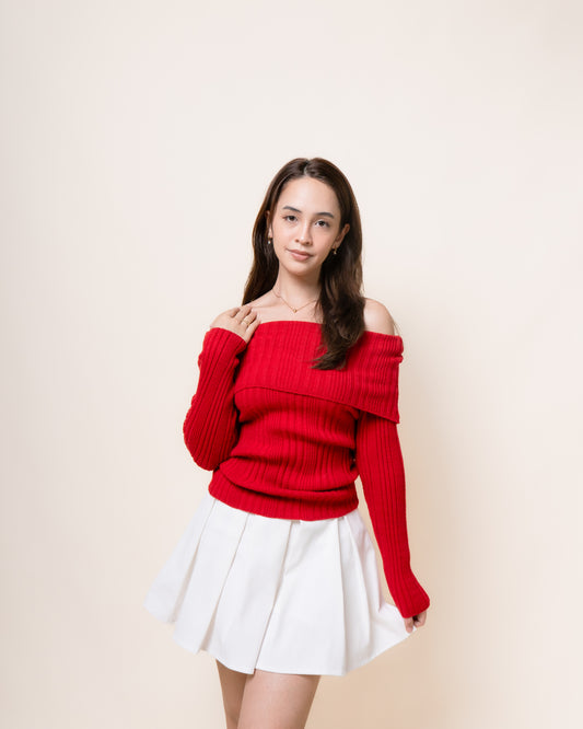 Vexx Off-Shoulder Knit Top