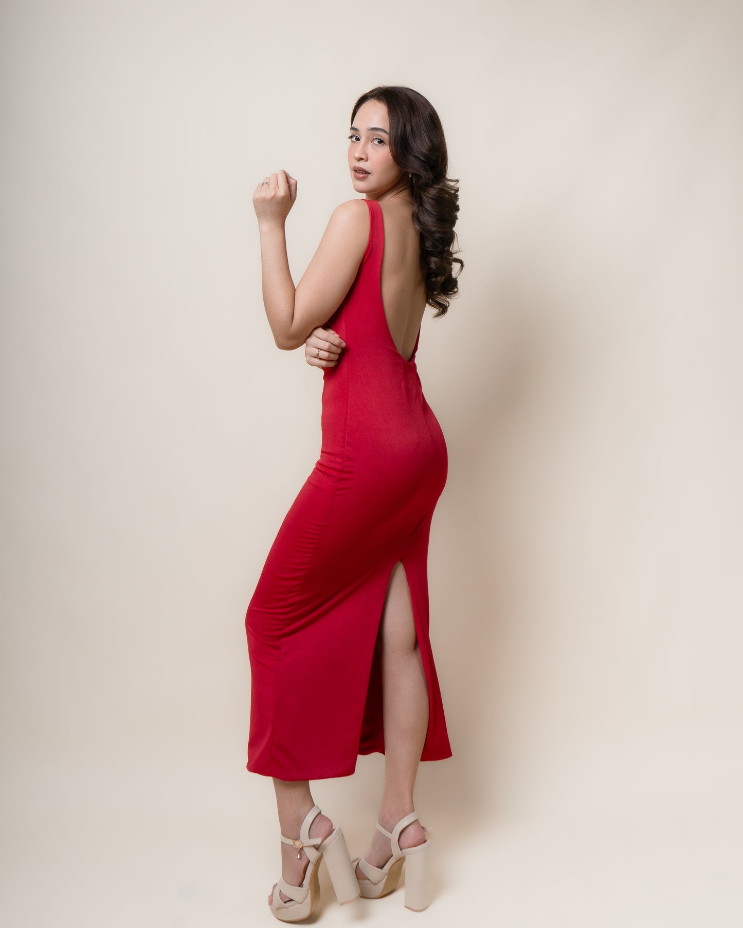 PAULINA Bodycon Maxi Dress