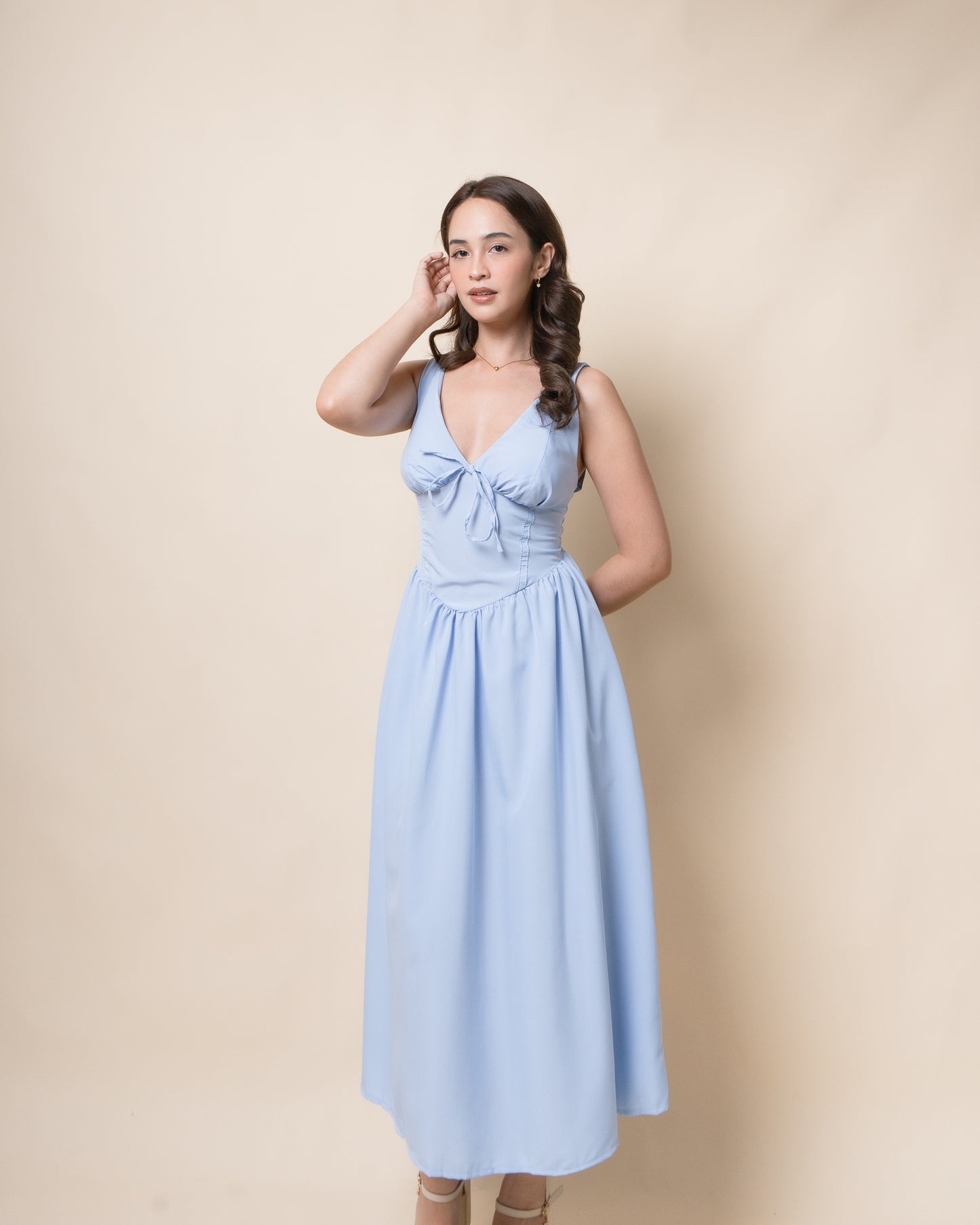 SAPPHIRE Bustier Maxi Dress