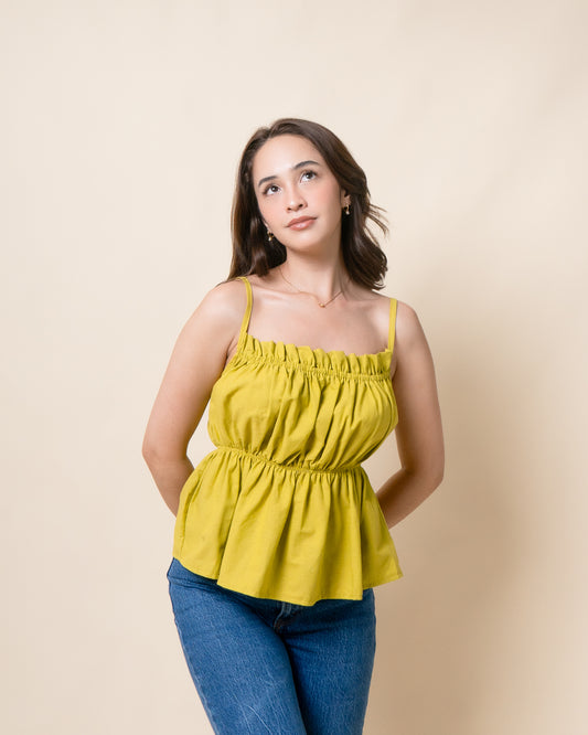 AZRI Peplum Top