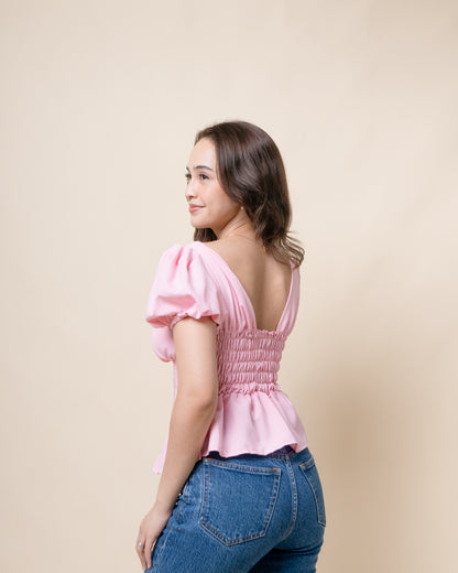SORA Peplum Top