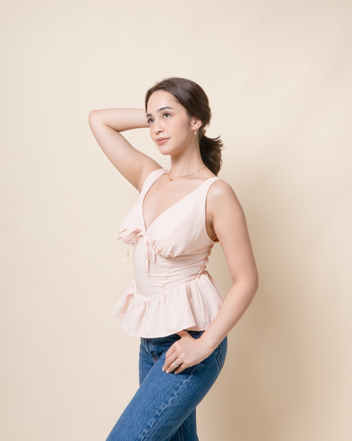 SAPPHIRE Peplum Top