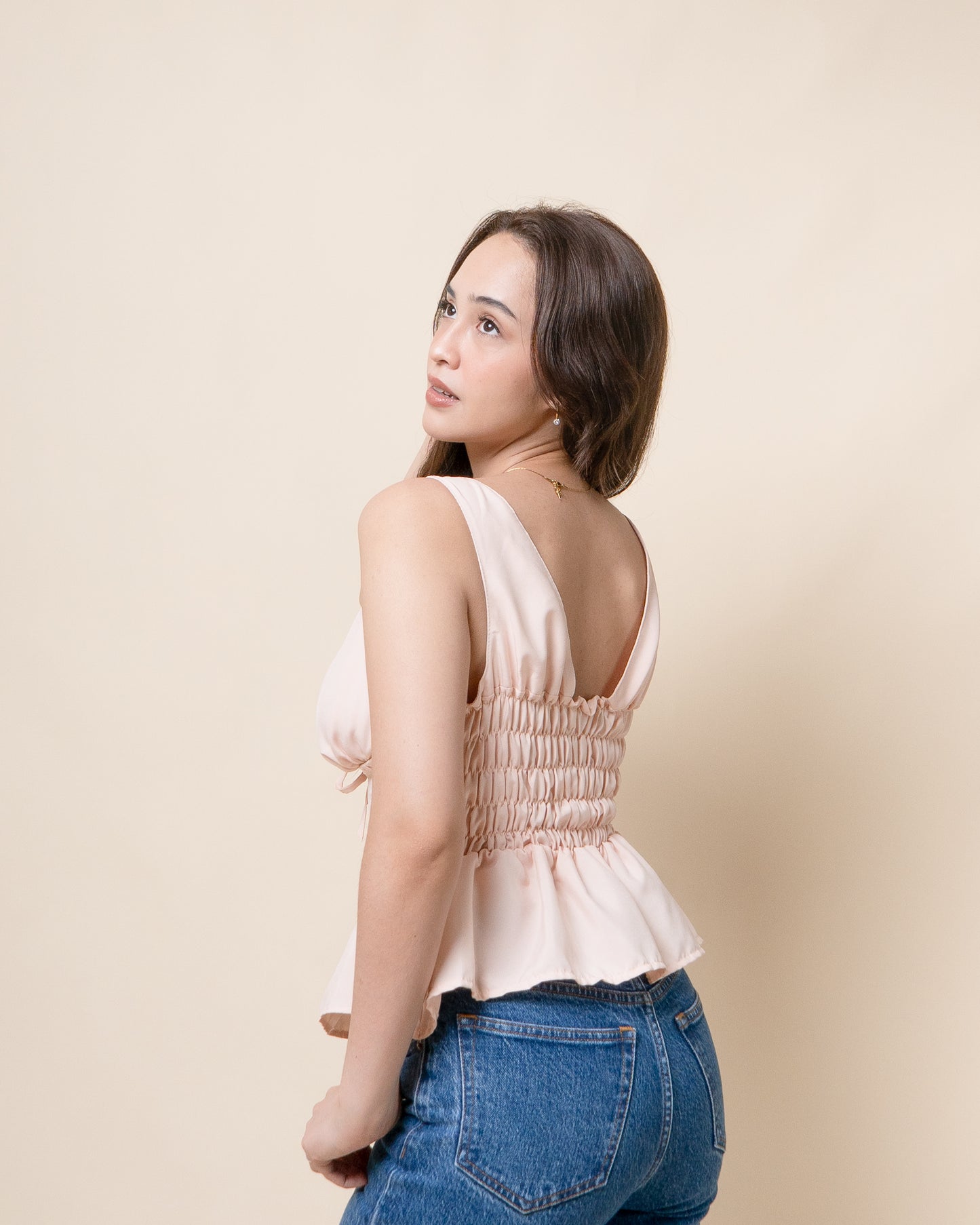 SAPPHIRE Peplum Top